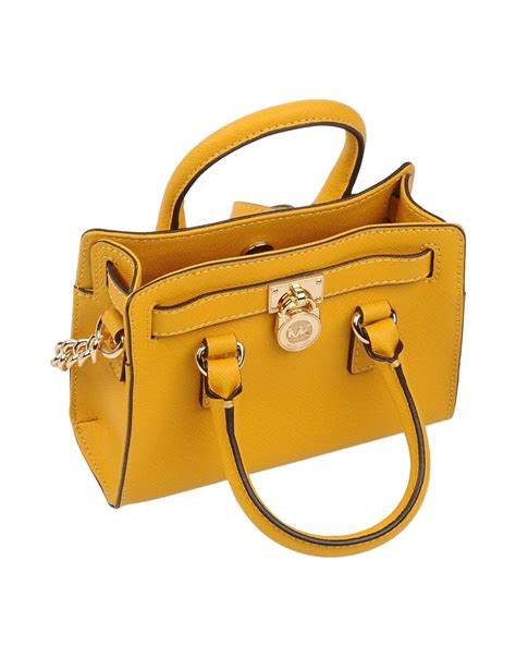 yellow purse michael kors|michael kors yellow crossbody purse.